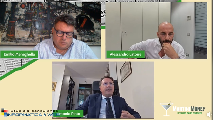 Antonio Pinto sul Videoblog Martini Money: perché il Codice può rappresentare un'opportunità per le imprese